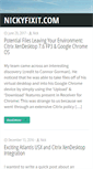 Mobile Screenshot of nickyfixit.com